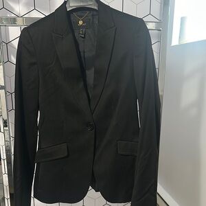 Mango Women's Black Blazer